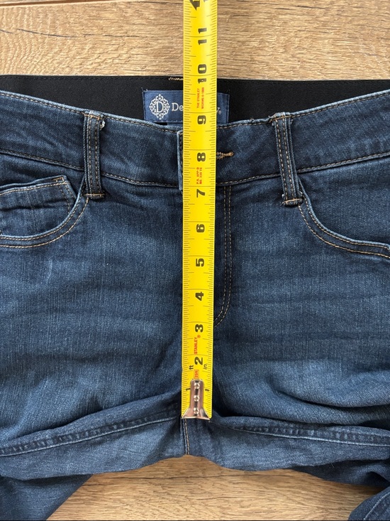 Democracy “Ab”Solution Bootcut Denim Blue Jeans, Women’s Size 4 Petite (4P) - Picture 5 of 7